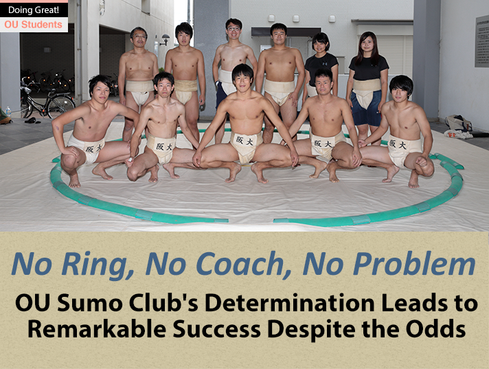 No Ring, No Coach, No Problem - OU Sumo Club's Determination Leads to Remarkable Success Despite the Odds