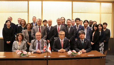 Strategic Partnership Agreement between Osaka University and University College London Signed