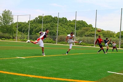 First all-weather field with artificial turf completed on Suita campus