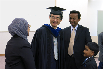 Hirano investiture party