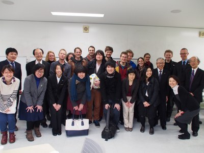 Social hour after the concert