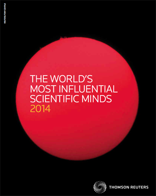 Thomson Reuters "The World's Most Influential Scientific Minds 2014" lists 13 Osaka University researchers!