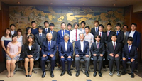 Ceremony for 2014-15 Extracurricular Research Encouragement Project held