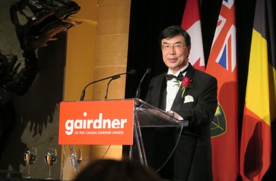 Distinguished Professor Shimon SAKAGUCHI attends the Canada Gairdner International Award ceremony