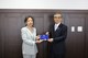 Title of Osaka University Global Alumni Fellow conferred