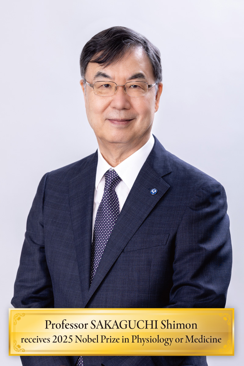 [BREAKING NEWS] Professor SAKAGUCHI Shimon receives 2025 Nobel Prize in Physiology or Medicine!
