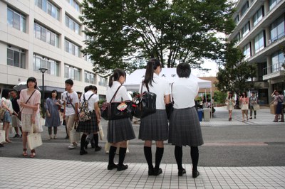 オープンキャンパスの風景１