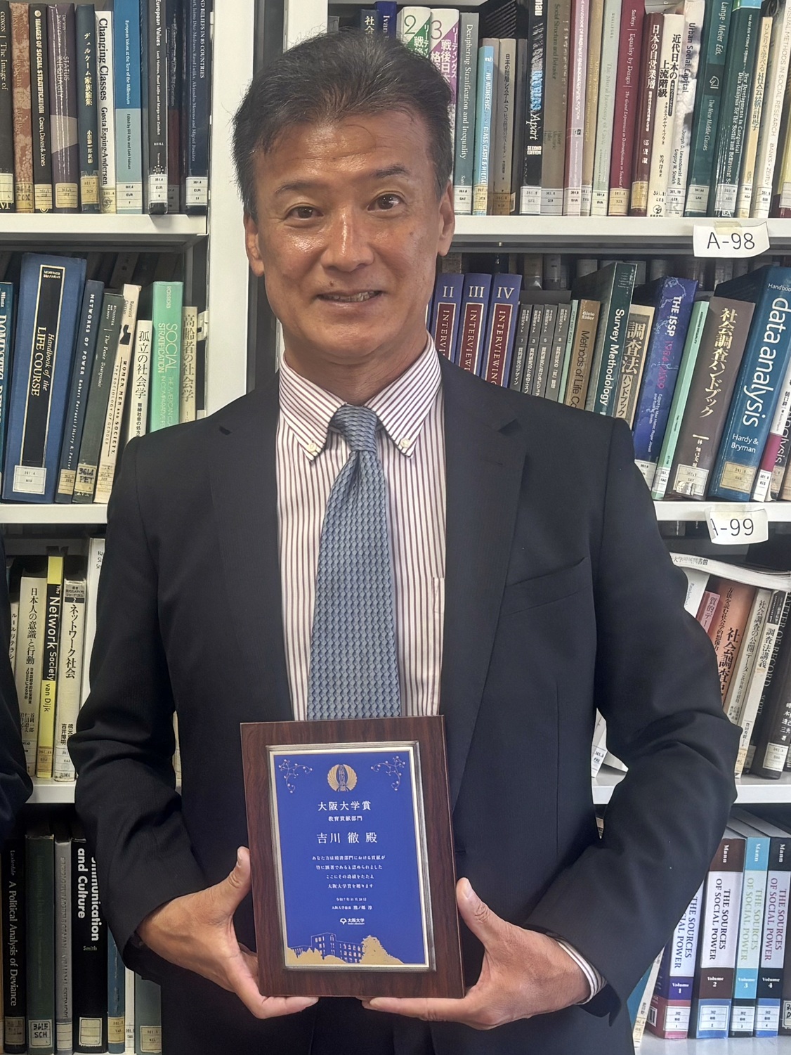 大阪大学賞 令和7年度受賞者