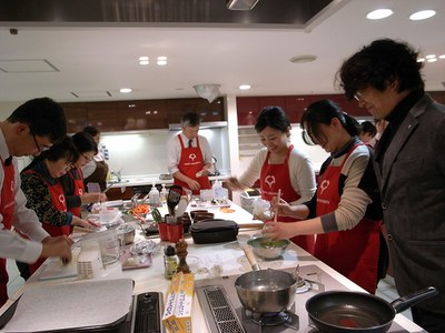 公開教室写真（アカデミクッキング）