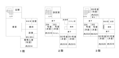 箕面会館平面図新