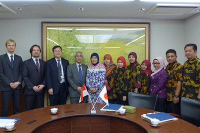 4月10日（木）インドネシア・アイルランガ大学ご一行来訪