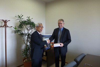 インディアナ大学来訪