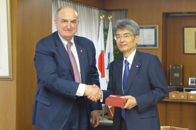 米国・インディアナ大学来訪