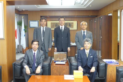 20131023上海交通大学副学長　表敬