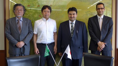 サウジアラビア大使館文化部アタッシェ来訪