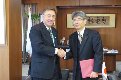 スイス大使館特命全権大使来訪