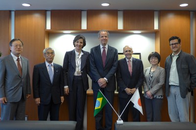 駐日ブラジル大使来訪