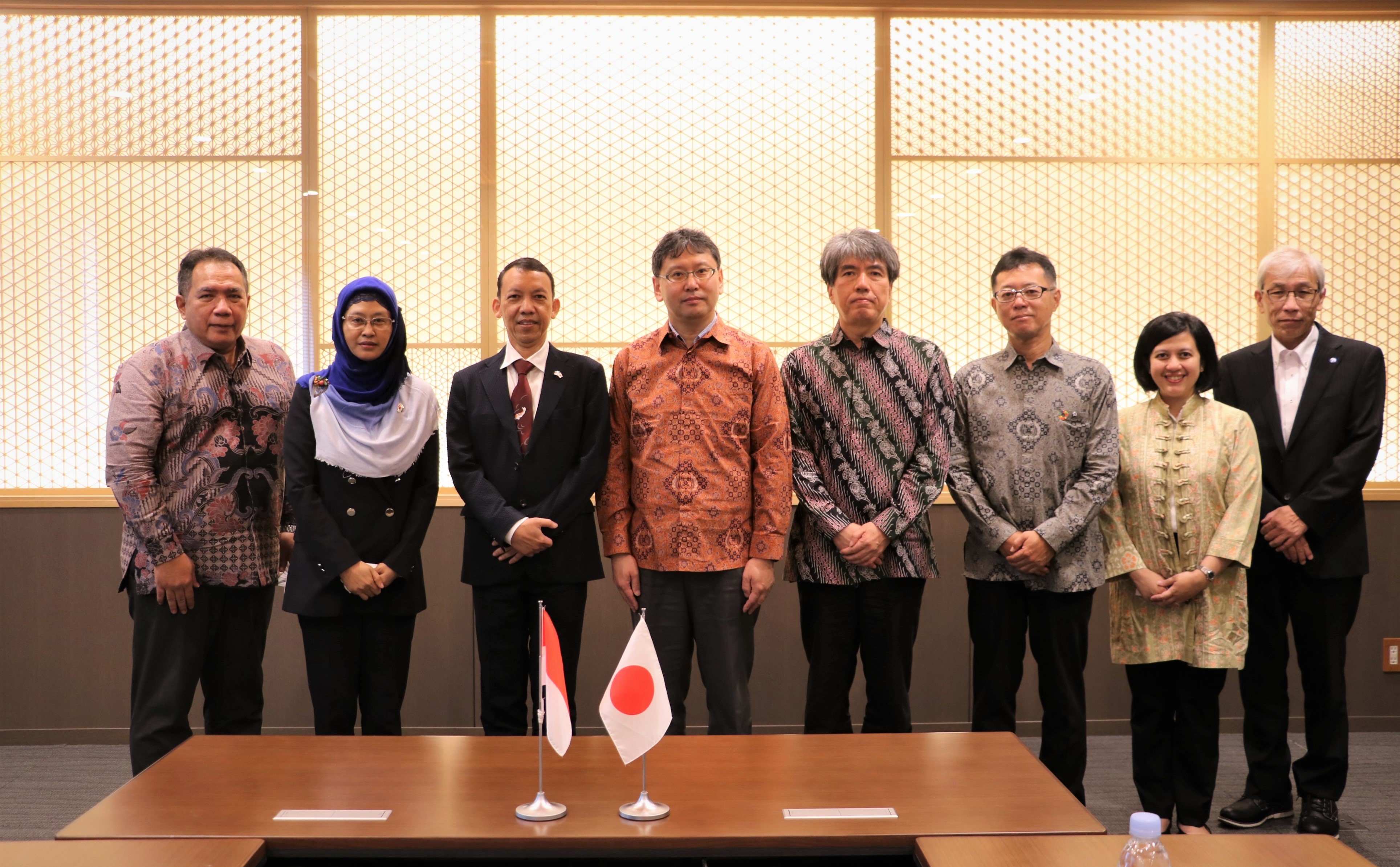 インドネシア政府機関及び大学関係者が来訪されました（2022年7月5日）