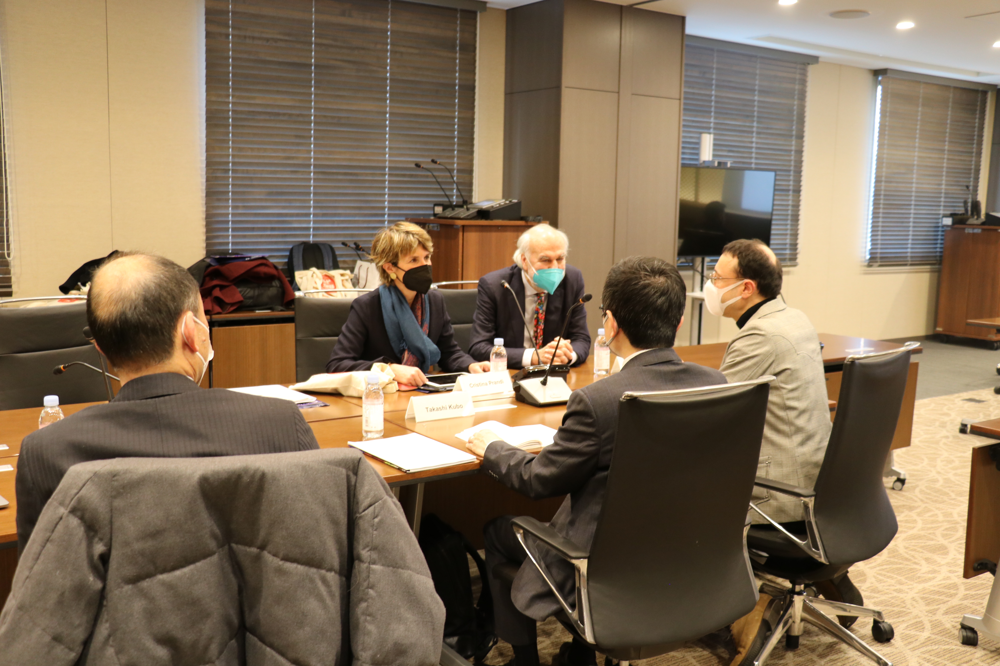 トリノ大学より副学長が来訪されました（2023年2月17日） 