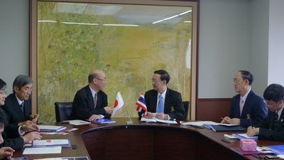 チュラロンコン大学長、本学を訪問