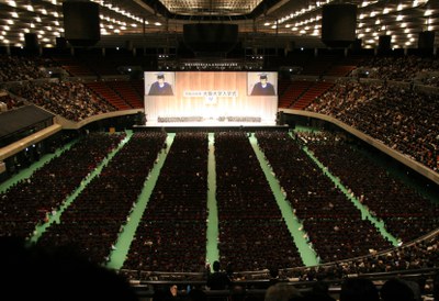 入学式全体写真