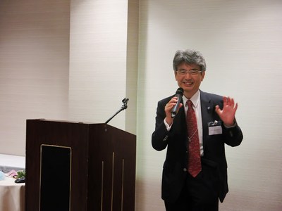 平野総長講演（同窓会総会）