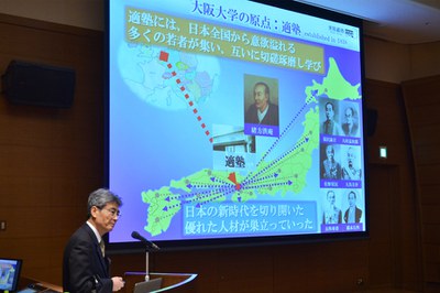 平野俊夫総長による近況報告