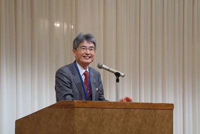 留学生パーティ1（総長挨拶）