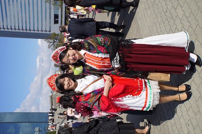 卒業式（民族衣装）