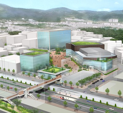 移転イメージパース