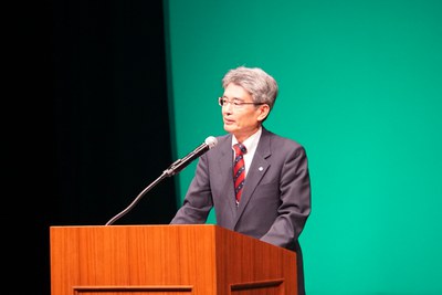 司馬遼・平野総長あいさつ
