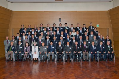 感謝の集い（集合写真）