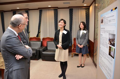 感謝の集い（学生発表１）