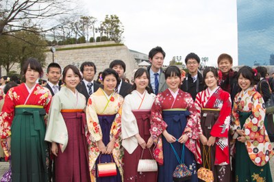 卒業式（噴水02）