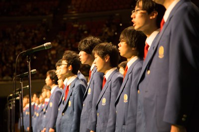 卒業式（男性合唱団）