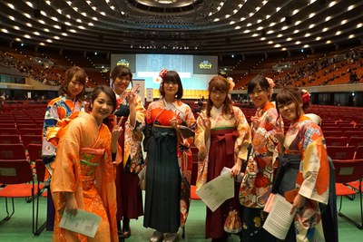 卒業式（会場内）