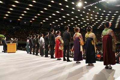 卒業式（楠本賞）