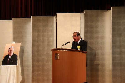 岸本元総長（熊谷元総長追悼講演会）