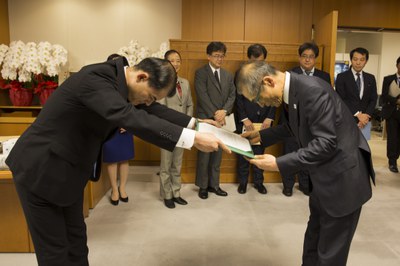 指定書交付式１