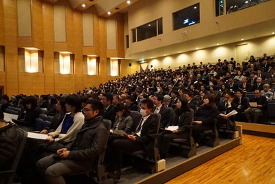 総長挨拶（吹田会場）