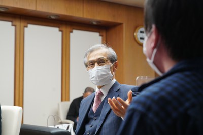 西尾総長と学生の対話会（第７回）を開催しました