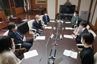 西尾総長と学生の対話会（第７回）を開催しました