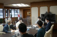 西尾総長と学生の対話会（第3回）を開催しました