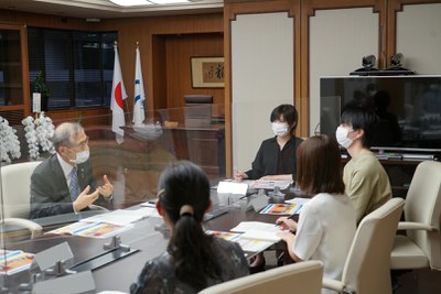  西尾総長と学生の対話会（第4回）を開催しました  