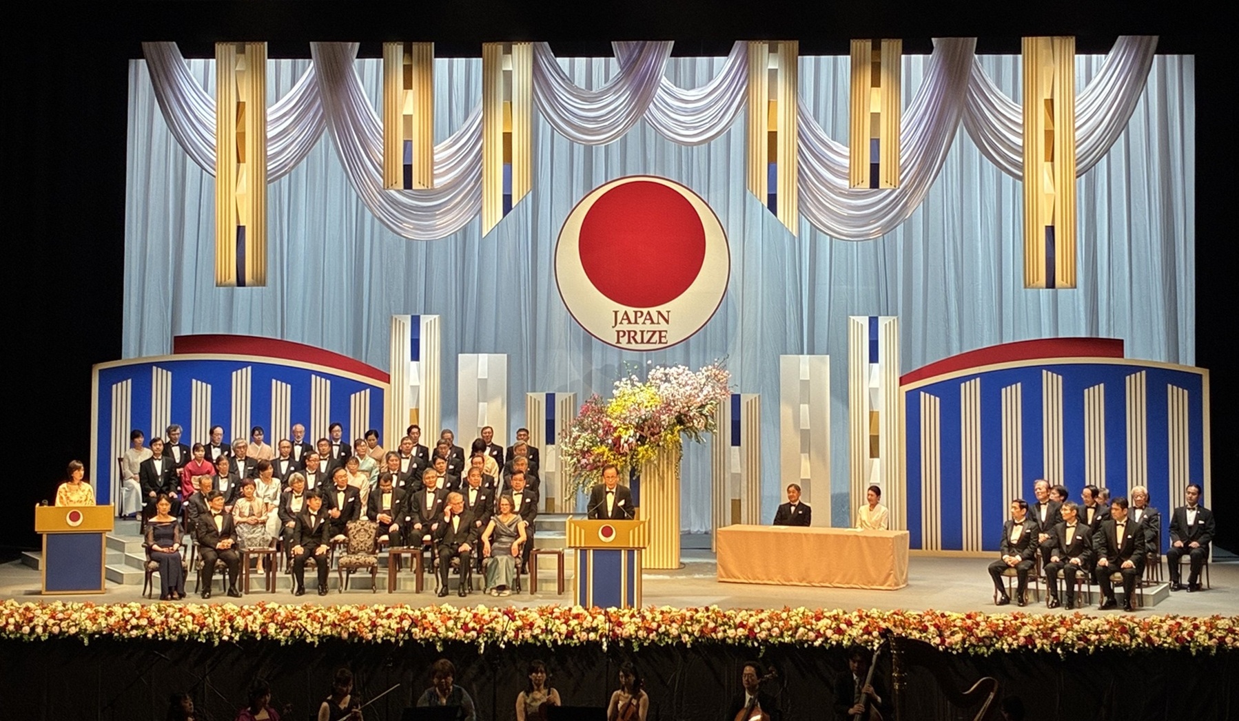 コロナ制圧祈願還元キャンペーン・世界最高峰、日本が誇る大家・橋本雅邦・本物保証 審良静男先生が2026年Japan Prize（日本国際賞）授賞式に出席しました